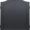 Black MDF Dart Board Cabinet